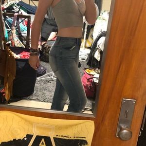 cute light wash jeans